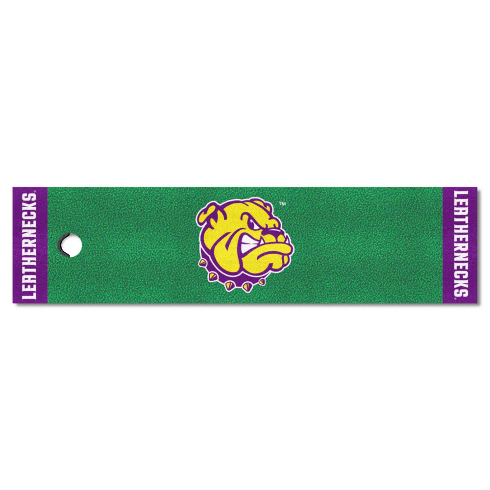 Western Illinois Leathernecks Putting Green Mat - 1.5ft. x 6ft. - Western Illinois - Flyclothing LLC