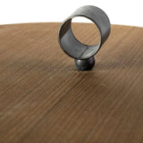 Set of Two Dark Gray Metal Decorative Canister - Homeroots - Flyclothing LLC