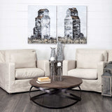 Black And White Textured Jug Vase - Homeroots - Flyclothing LLC