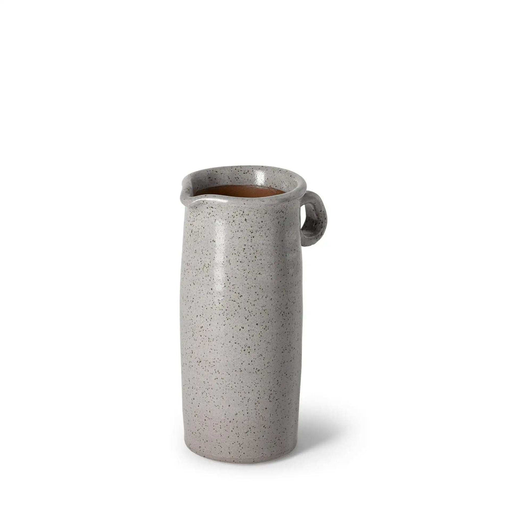 Gray Speckle Decorative Ceramic Jug - Homeroots - Flyclothing LLC