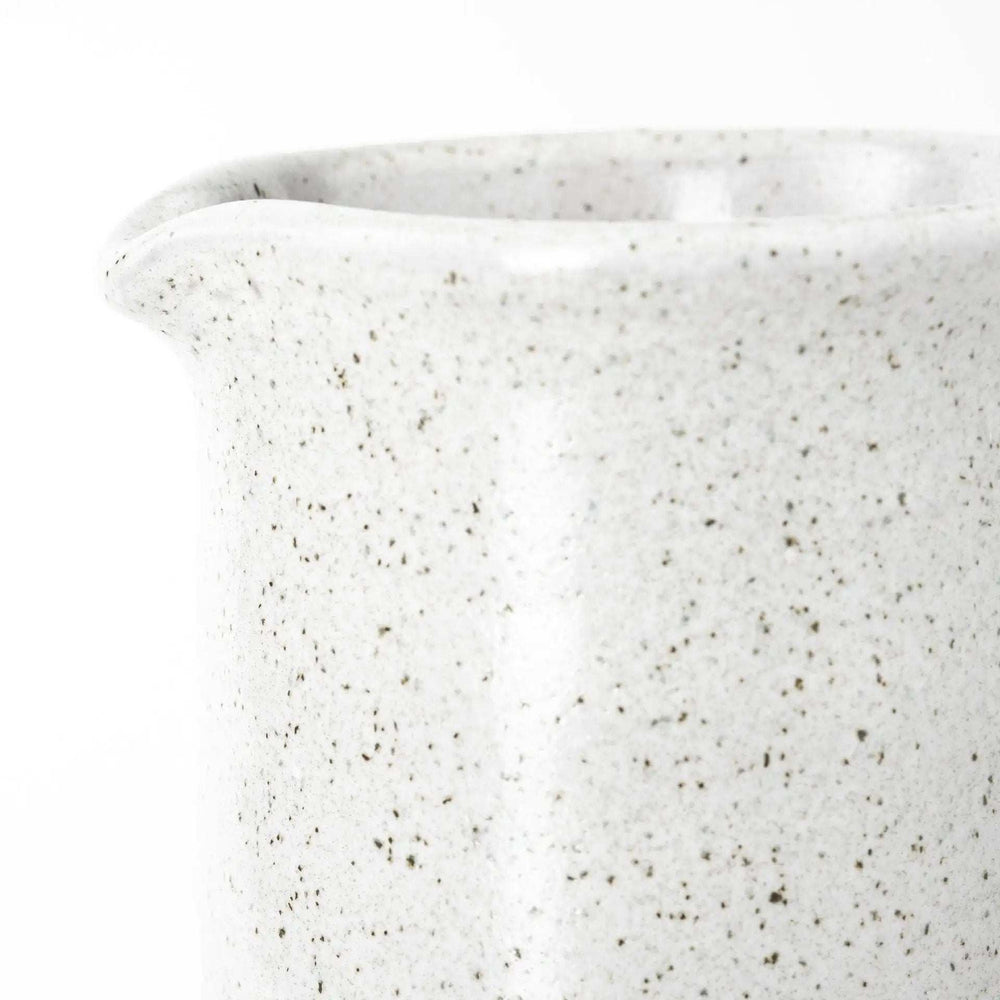 Gray Speckle Decorative Ceramic Jug - Homeroots - Flyclothing LLC