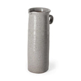 Tall Gray Speckle Decorative Ceramic Jug - Homeroots - Flyclothing LLC