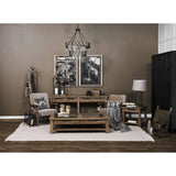 29" Bronze Lamp Base LED With Beige Shade - Homeroots