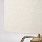 Gold Geometric Design Table Lamp - Homeroots - Flyclothing LLC