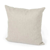 Neutral Sand Basket Weave Accent Throw Pillow - Homeroots - Flyclothing LLC