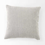 Ash Gray Basket Weave Accent Throw Pillow - Homeroots - Flyclothing LLC