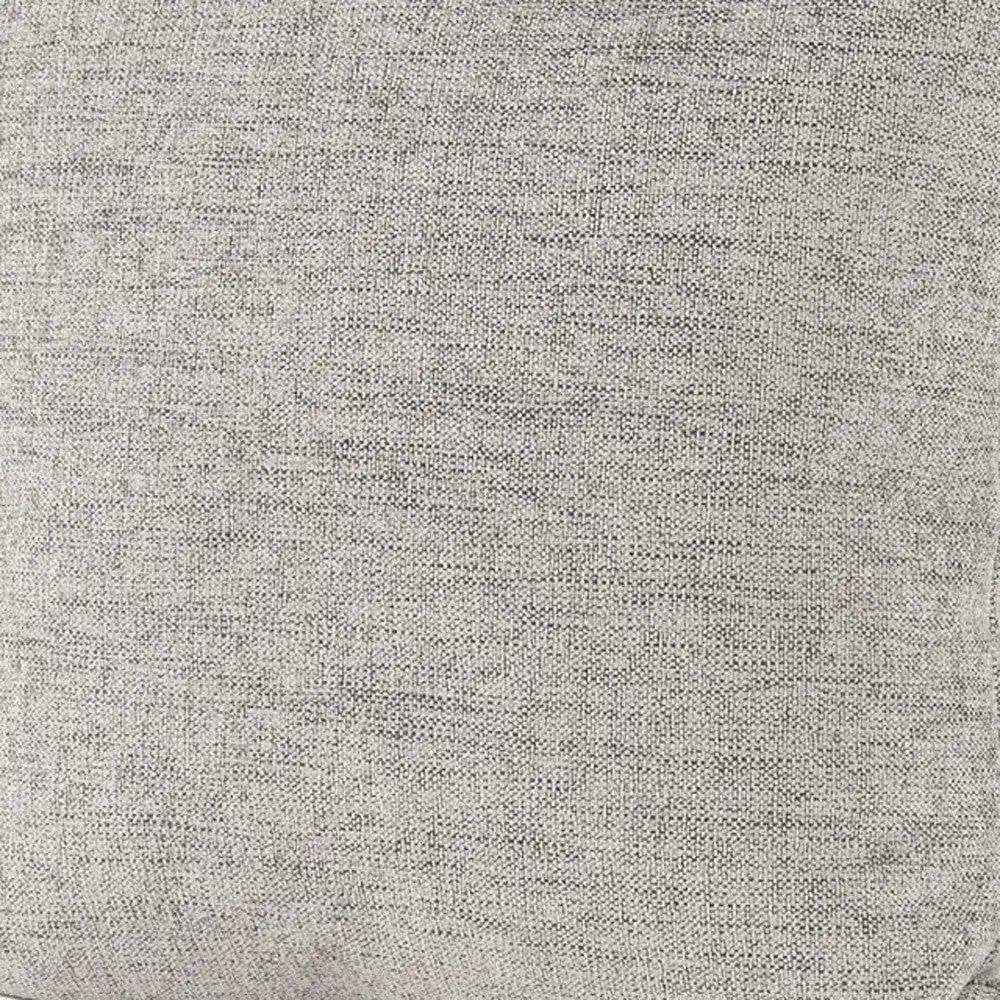 Stone Gray Basket Weave Accentthrow Pillow - Homeroots - Flyclothing LLC