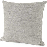 Stone Gray Basket Weave Accentthrow Pillow - Homeroots - Flyclothing LLC