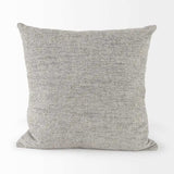 Stone Gray Basket Weave Accentthrow Pillow - Homeroots - Flyclothing LLC