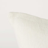 Off White Pillow Cover With Ash Gray Stripes - Homeroots - Flyclothing LLC