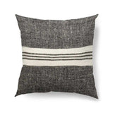 Black And White Stonewash Throw Pillow Cover - Homeroots - Flyclothing LLC
