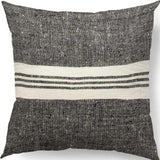 Black And White Stonewash Throw Pillow Cover - Homeroots - Flyclothing LLC