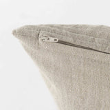 Beige And Black Plaid Pattern Lumbar Throw Pillow Cover - Homeroots - Flyclothing LLC