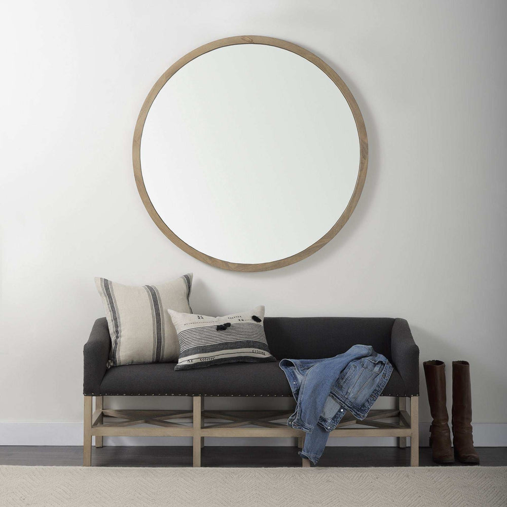 Light Gray Detailed Lumbar Throw Pillow Cover - Homeroots - Flyclothing LLC