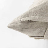 Light Gray Chevron Textured Lumbar Pillow Cover - Homeroots - Flyclothing LLC