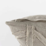 Light Gray Chevron Textured Pillow Cover - Homeroots - Flyclothing LLC