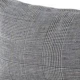 White And Black Pattern Lumbar Throw Pillow Cover - Homeroots - Flyclothing LLC
