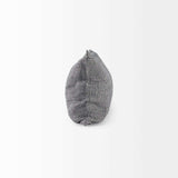 White And Black Pattern Lumbar Throw Pillow Cover - Homeroots - Flyclothing LLC