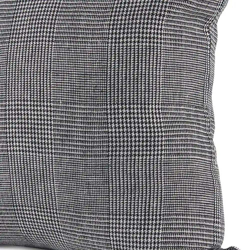 White And Black Pattern Throw Pillow Cover - Homeroots - Flyclothing LLC