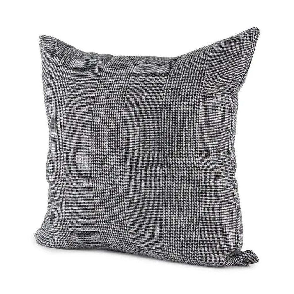 White And Black Pattern Throw Pillow Cover - Homeroots - Flyclothing LLC