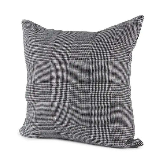 White And Black Pattern Throw Pillow Cover - Homeroots - Flyclothing LLC