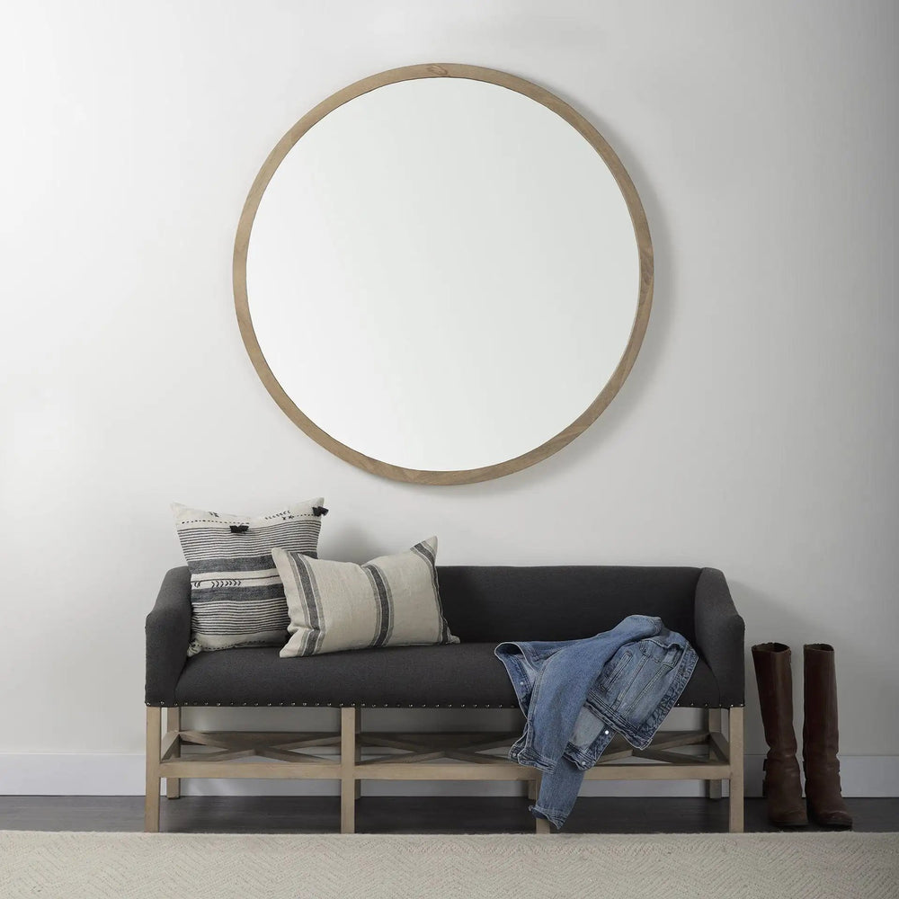 13" X 21" Beige and Black Striped Linen Throw Pillow Cover - Homeroots