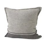 Light And Dark Gray Cushion Cover - Homeroots - Flyclothing LLC
