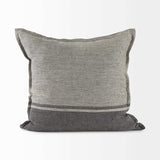 Light And Dark Gray Cushion Cover - Homeroots - Flyclothing LLC