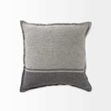 Light And Dark Gray Cushion Cover - Homeroots - Flyclothing LLC