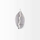 Light Gray Fringed Lumbar Throw Pillow Cover - Homeroots - Flyclothing LLC