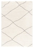 3' X 5' Ivory Modern Uneven Lattice Area Rug - Homeroots - Flyclothing LLC