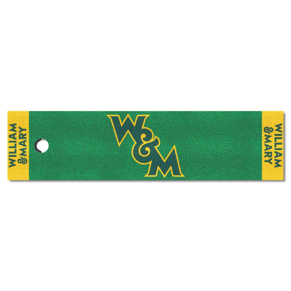 William & Mary Tribe Putting Green Mat - 1.5ft. x 6ft. - William & Mary - Flyclothing LLC