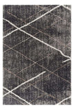3' X 5' Gray Modern Distressed Lines Area Rug - Homeroots - Flyclothing LLC