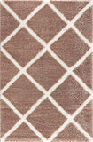 5' X 8' Beige Geometric Area Rug - Homeroots - Flyclothing LLC