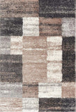 7' X 9' Beige Modern Blocks Area Rug - Homeroots - Flyclothing LLC