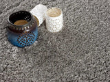 4' X 6' Gray Modern Solid Shag Area Rug - Homeroots - Flyclothing LLC