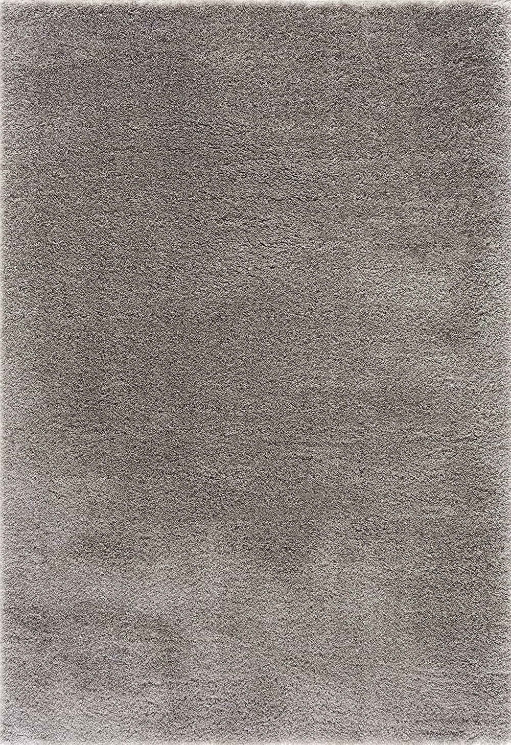 5' X 8' Gray Modern Solid Shag Area Rug - Homeroots - Flyclothing LLC
