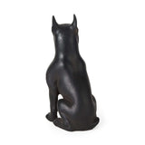 Black Resin Boxer Dog Shaped Decor Piece - Homeroots - Flyclothing LLC