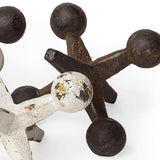 Set Of Three Iron Jack Sculptures - Homeroots - Flyclothing LLC