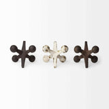 Set Of Three Iron Jack Sculptures - Homeroots - Flyclothing LLC