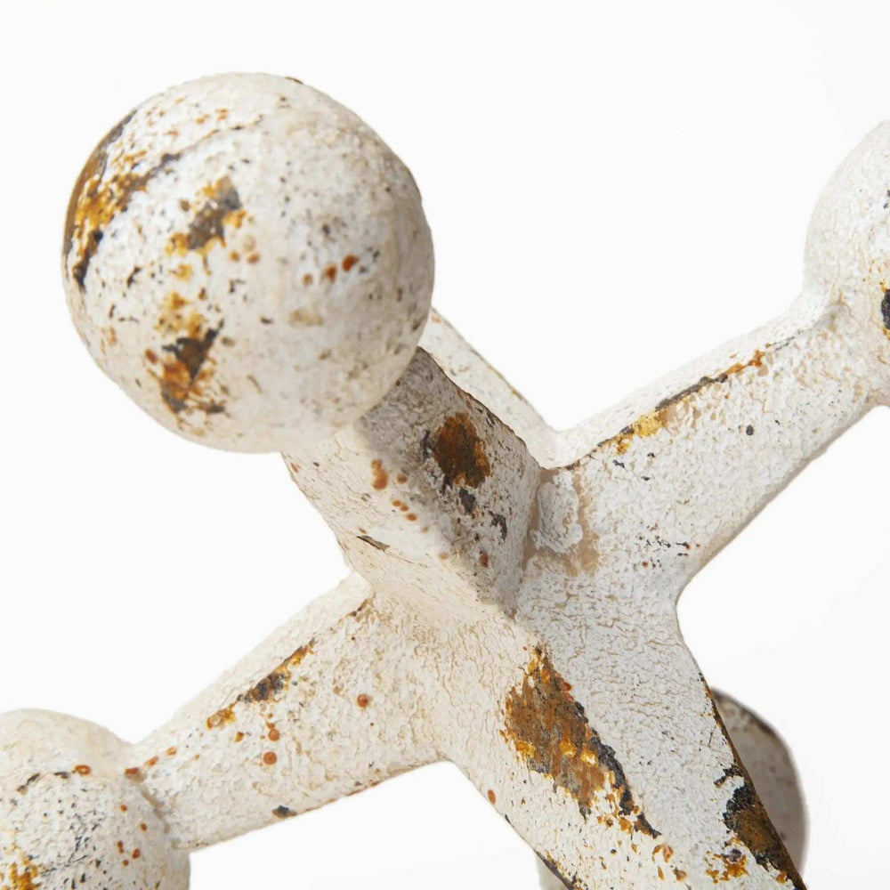 Set Of Three Iron Jack Sculptures - Homeroots - Flyclothing LLC