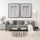 Petite Wood And Metal Floral Decor Piece - Homeroots - Flyclothing LLC