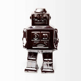 Silver Metal Robot Shaped Sculpture - Homeroots - Flyclothing LLC