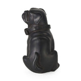 Black Resin Pug Dog Sculpture - Homeroots - Flyclothing LLC