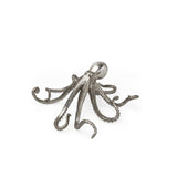 Petite Silver Resin Octopus Sculpture - Homeroots - Flyclothing LLC