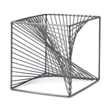 Contemporary Gray Metal Cubed Decor Piece - Homeroots - Flyclothing LLC