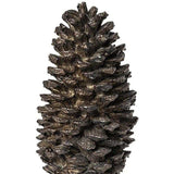 Petite Brown Resin Pinecone Shaped Decor Piece - Homeroots - Flyclothing LLC