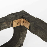 Eugene Rustic Brown Wooden Eyeglass Sculpture - Homeroots - Flyclothing LLC