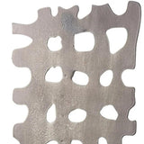 18" Gray Metal Sculpture Tabletop Sculpture - Homeroots