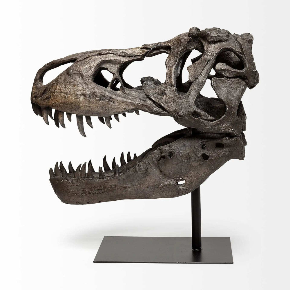 Authentic Replica T Rex Skull Sculpture - Homeroots - Flyclothing LLC